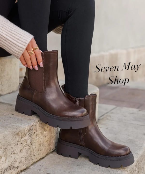 Bottines choco Lovely