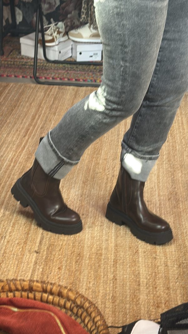 Bottines choco Lovely