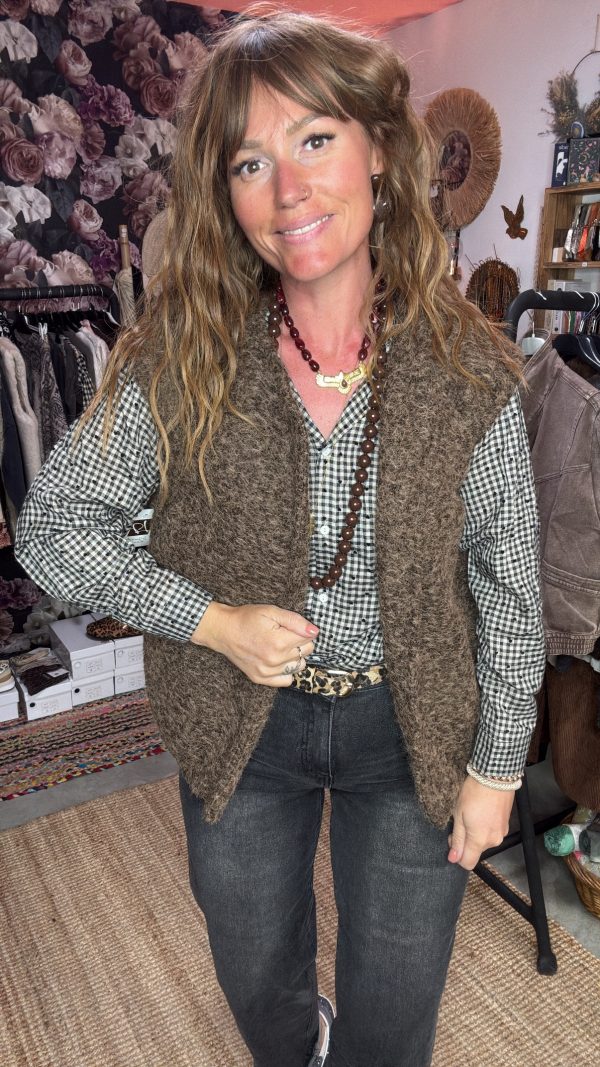 Gilet Pauline Choco