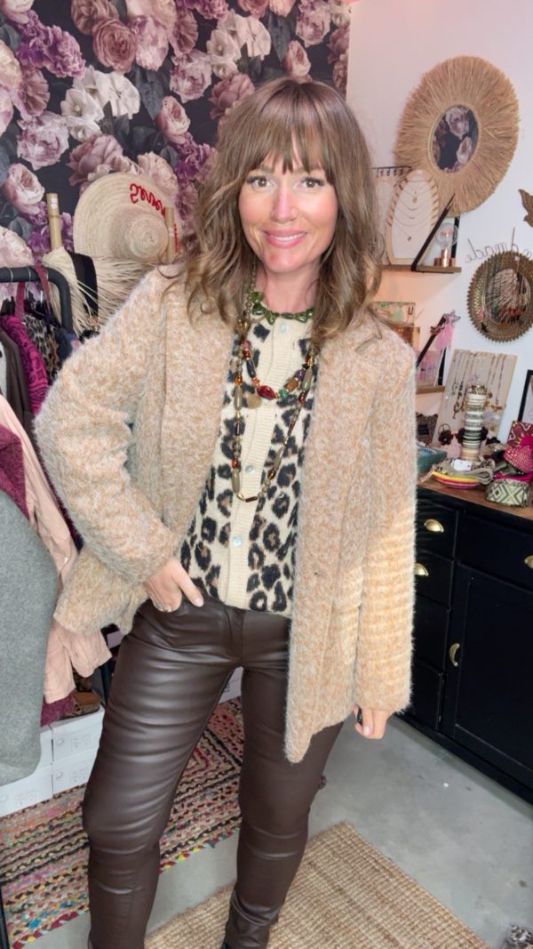 Veste Calliste camel