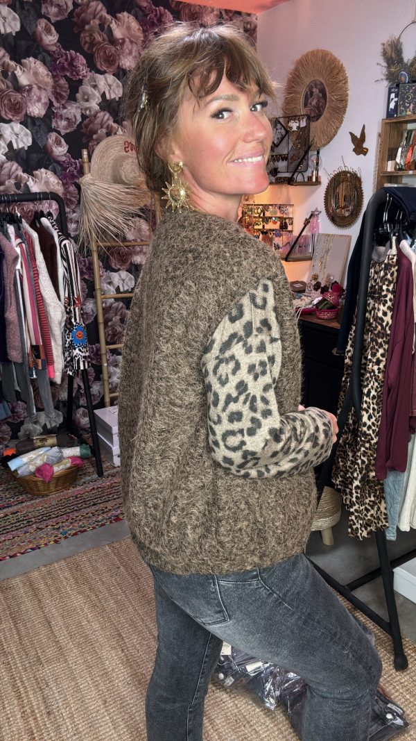 Gilet Pauline Choco