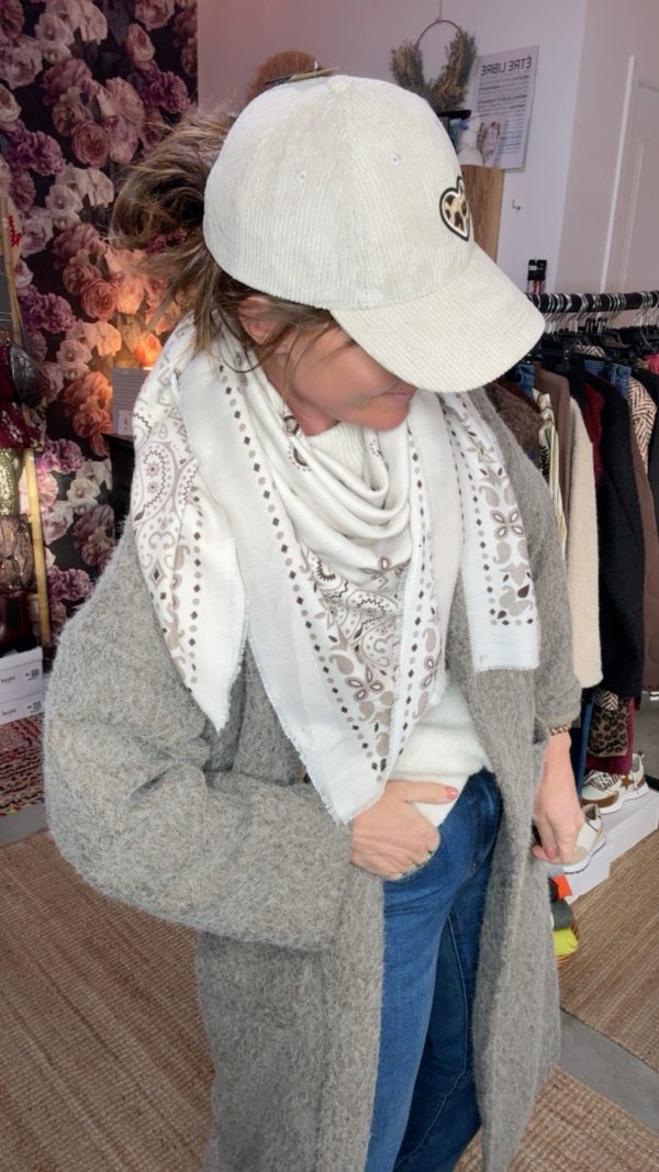 Casquette cœur Léo