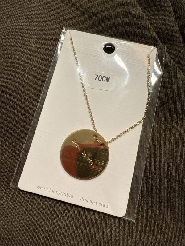 Collier MERCI LA VIE