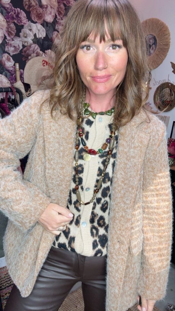 Veste Calliste camel
