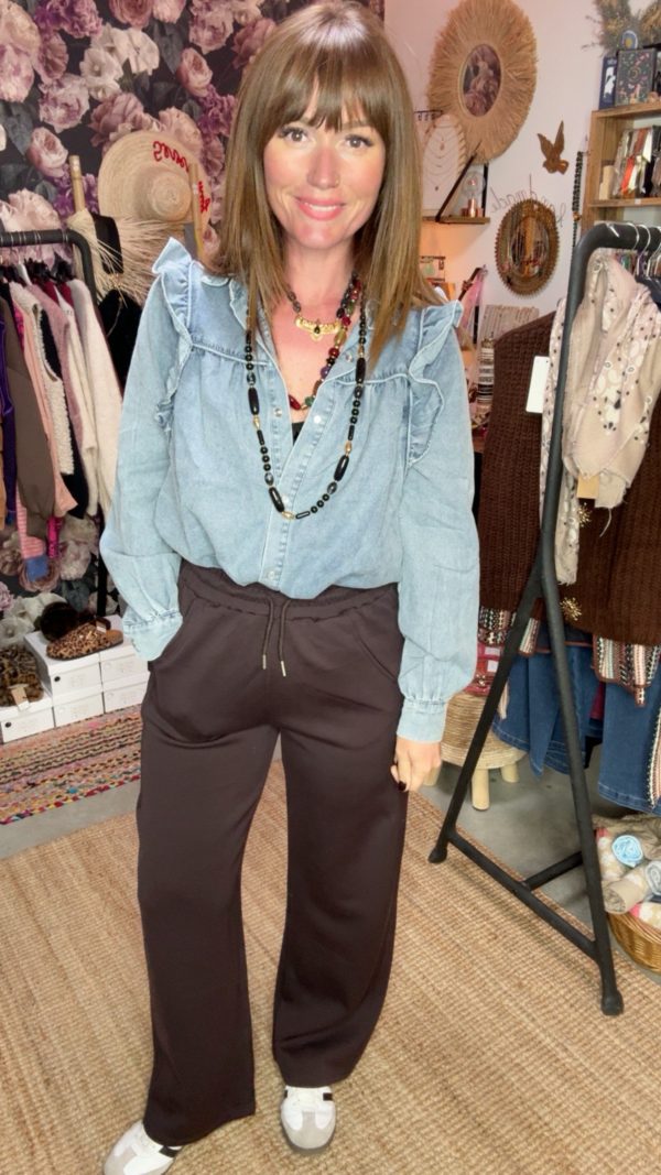 Chemise denim