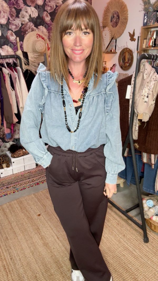 Chemise denim