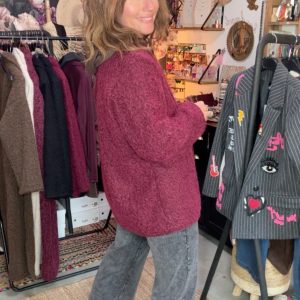Veste Calliste Burgundy