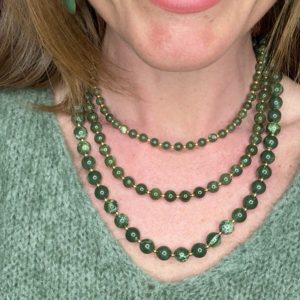 Collier triple perles