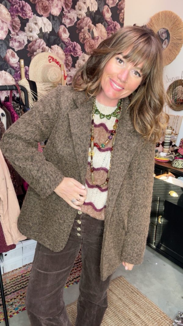 Veste Calliste Choco