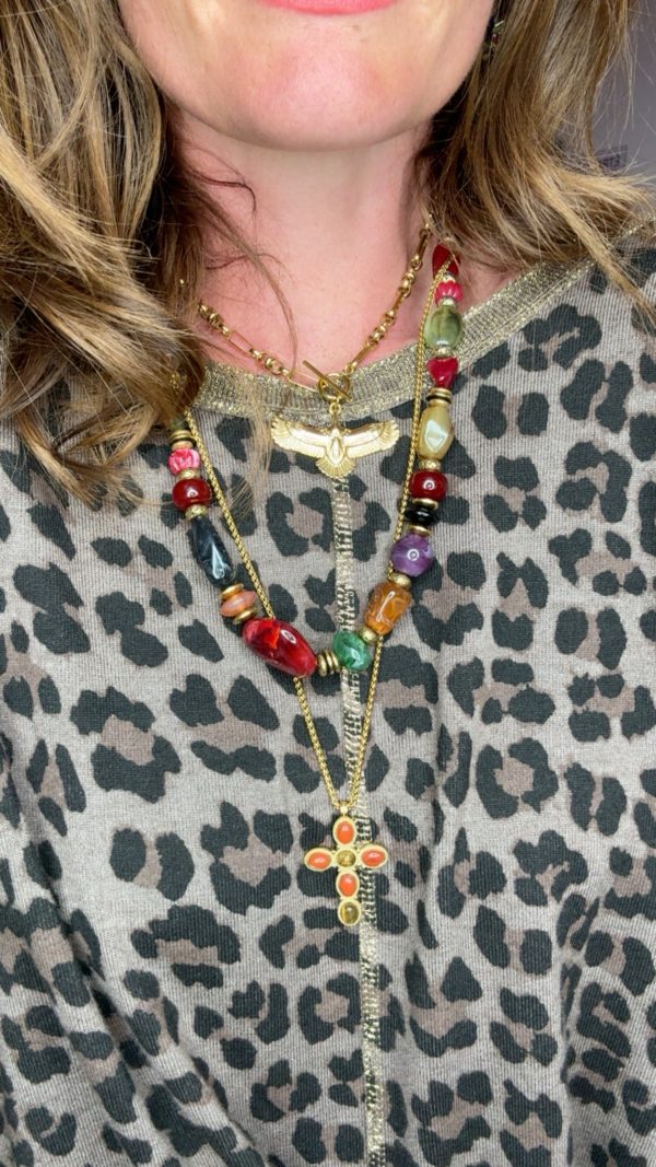 Collier croix