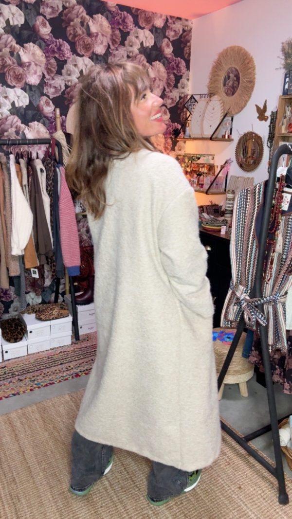 Manteau Hélène écru