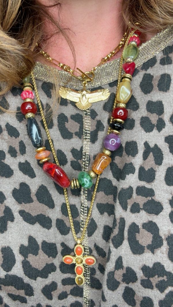 Collier croix