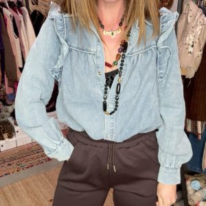 Chemise denim