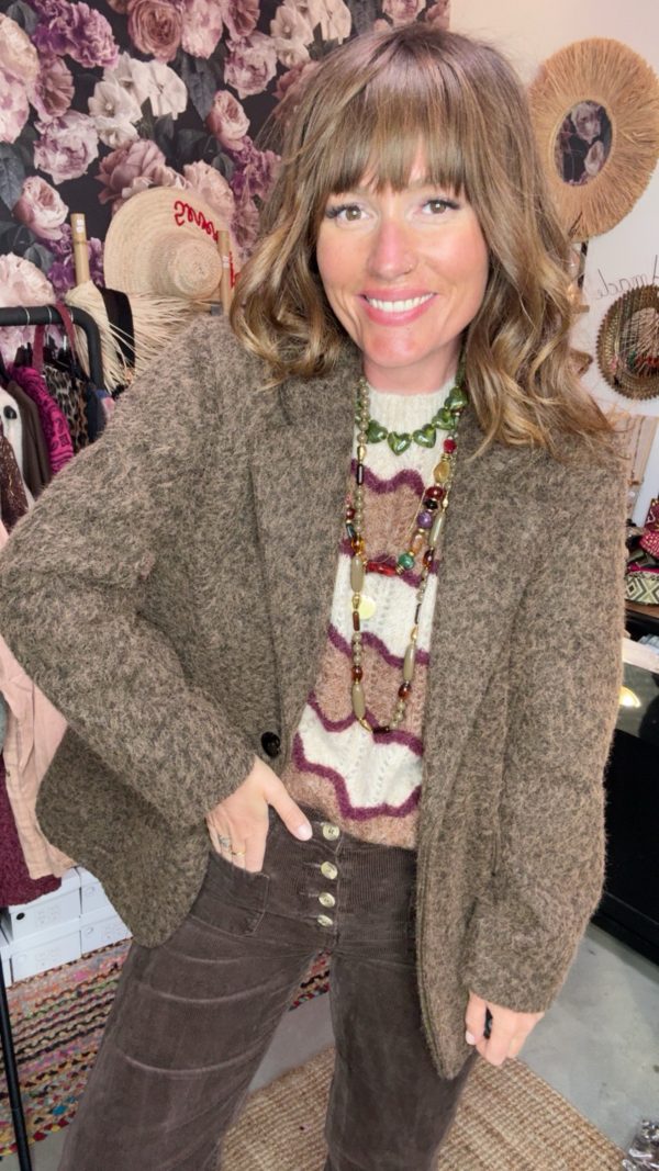 Veste Calliste Choco