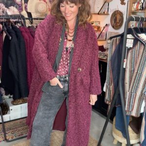 Manteau Hélène Bordeaux