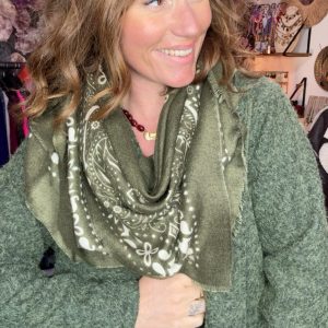 Chèche Athène kaki