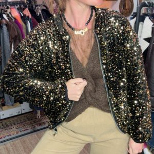 Bombers sequins
