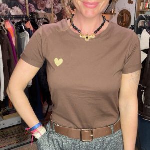 T-shirt cœur choco